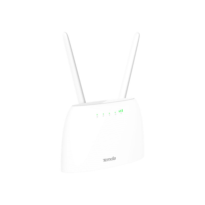 Tenda 4G ROUTER 4G06 - CAT4- 802.11 b/g/n- 2.4GHz: 300Mbps- 1P 10/100Mbps WAN/LAN- 1P 10/100Mbps LAN- VoLTE- 2Ant- WPS