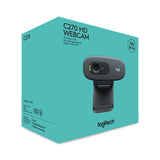 LOGITECH RETAIL Webcam - C270 HD - 3MP 1280x720 - USB