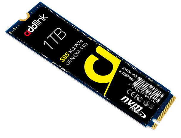 Addlink S95 - 1TB SSD M.2 PCIe Gen4x4 NVMe 2280- (R:7000- W:5000)