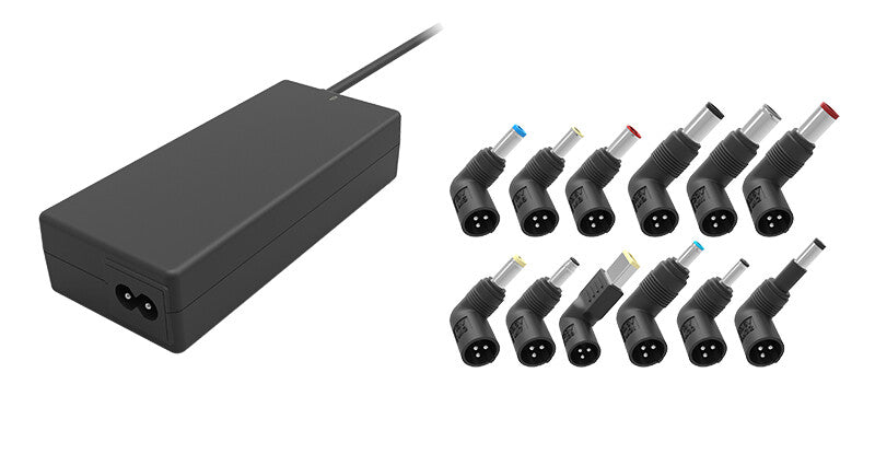 Alimentatore Universale per Notebook 90W con 12 connettori- 100/240VAC- 15/20VDC