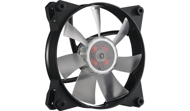 MasterFan Pro 120 Air Flow RGB PACK- ventola 120mm LED- 650 ~ 1100 RPM- 3in1 con controller RGB