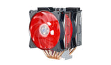 Exclusive AMD TR4 MasterAir MA621P fan - 2x MasterFan MF120R RGB - 600-1800RPM - 6 heatpipes - Wired RGB Controller