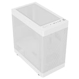 Case PROMESH 35W - Gaming Office Mini Tower mATX- Type-C- 2xUSB3- 3 Lati MESH- White Edition