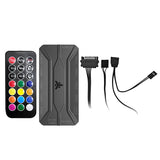 Case NEBRALUX 01 - Gaming Tower- ATX- 4x12cm ARGB fan- 2xUSB3- Type-C- Darker Temp Glass Side & Front Panel