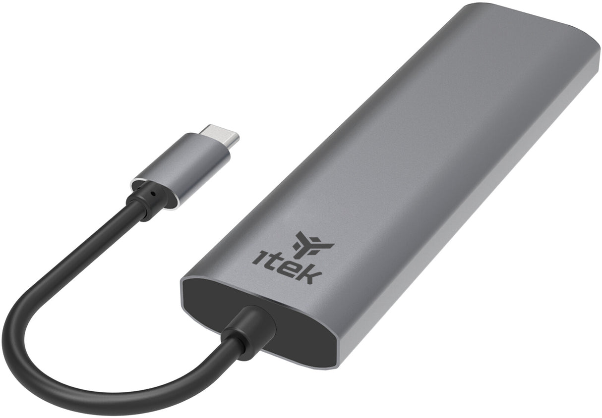 ITEK HUB USB-C 6 in 1- HDMI + 4USB3 +  USB-C