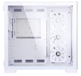 Case DARK CAVE - Gaming Tower- ATX- 4x12cm ARGB fan- 2xUSB3- Type-C- Side & Front Panel Temp Glass- White Edition