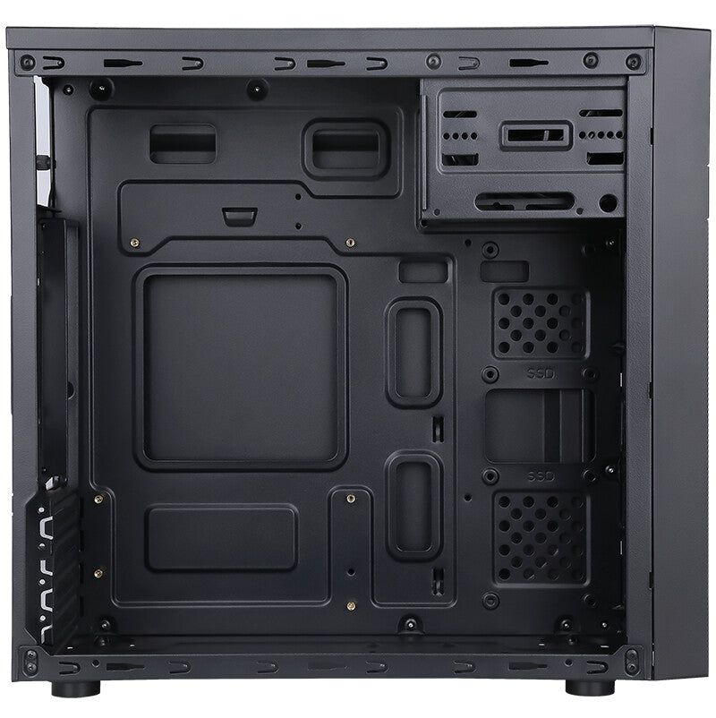 Case THEON - Mini Tower- mATX- PSU 500W- 2xUSB3- Full Black