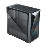 Case CMP 320- USB3.2+USB2.0-2x2.5"/3.5"HDD 2x2.5"SSD-2x120mm ARGB Front Fans-Rad. Supp.-NO PSU