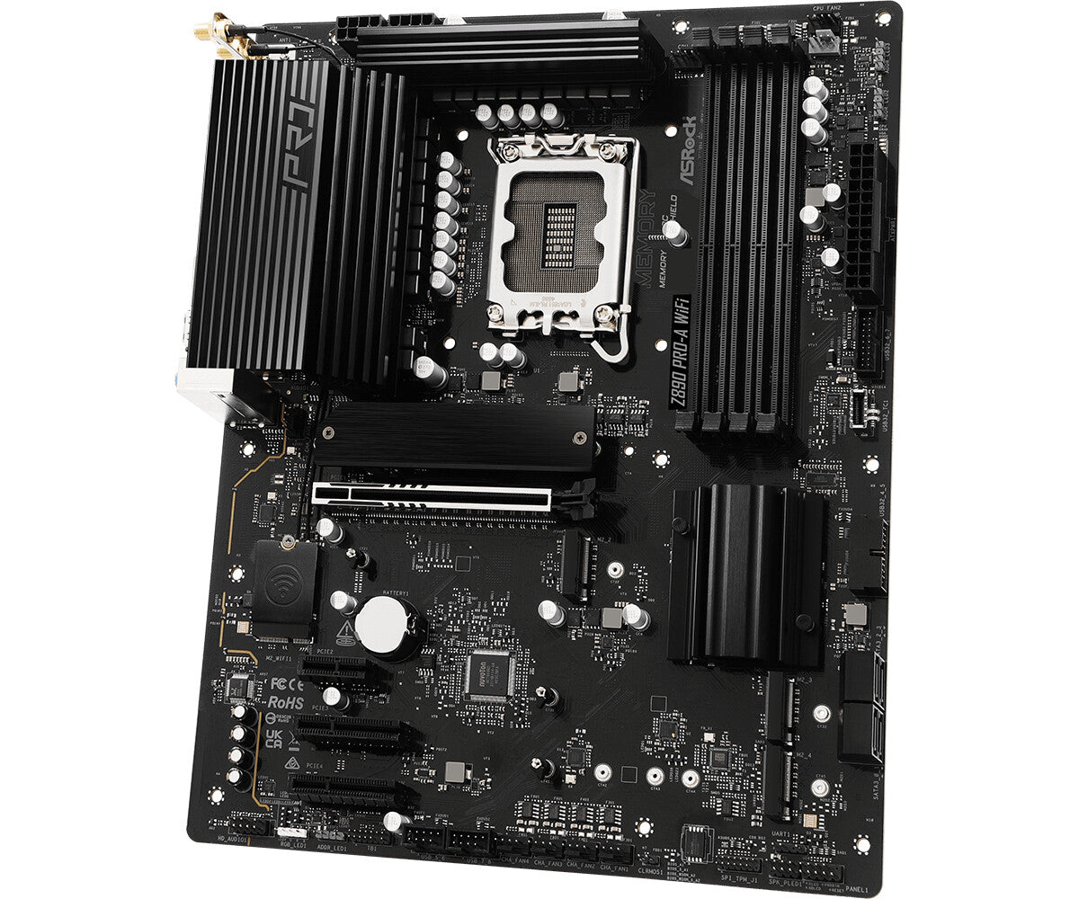 MB Asrock 1851 Z890 PRO-A WIFI- 4*DDR5- 4*SATA3- 2*M.2- HDMI- DP- ATX