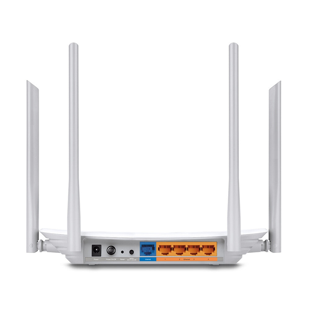 TP-LINK Router Wi-Fi AC1200- MediaTek- 867Mbps a5GHz+300Mbps a2.4GHz 802.11ac/a/b/g/n- 1 10/100M WAN+4 10/100M LAN