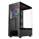 Case SHOWBUI 33B - Gaming Tower ATX- 12cm ARGB fan- USB3- Side & Front Panel Temp Glass