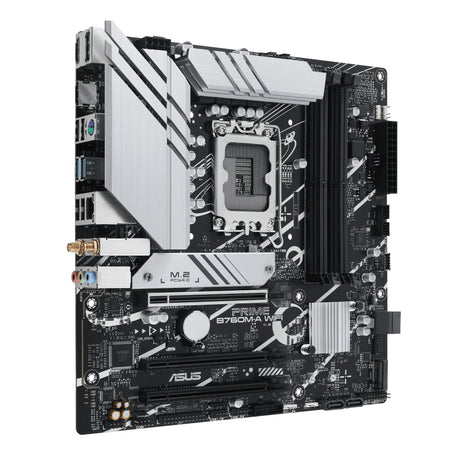 MB Asus 1700 Intel PRIME B760M-A WIFI- PCIe4- 2xM.2- 4xDDR5- DP- 2xHDMI- SATA6- USB3.2 Gen2 & Gen1- mATX