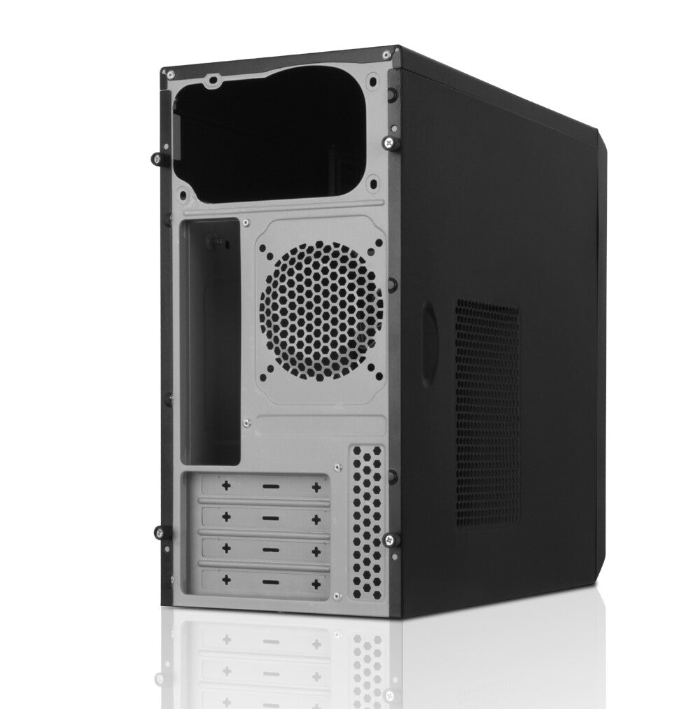 Case SPIDER Mini Tower mATX 500W USB3 Black Mesh