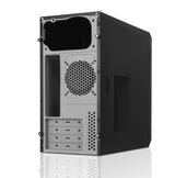 Case SPIDER Mini Tower mATX 500W USB3 Black Mesh