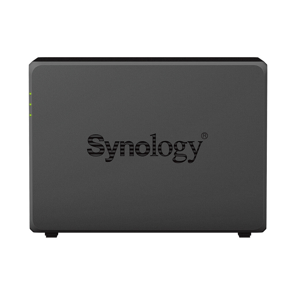 Synology NAS DS723+ 2-Bay 2.5"/3.5"/M.2 SSD/HDD- AMD Ryzen R1600 4GB D4- USB3- 2xRJ45- eSATA