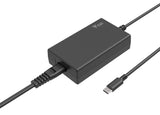 Alimentatore Universale per Notebook e Dispositivi USB-C- PD - 65W- Tecnologia GaN- Super Slim- USB-C e 8 connettori
