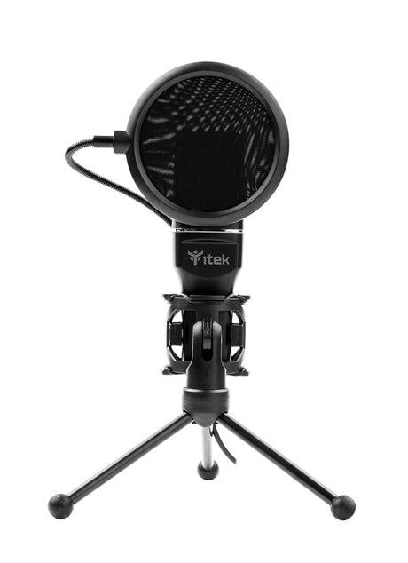 M100 Condenser Microphone - USB - tripod - pop filter and sponge - professional audio