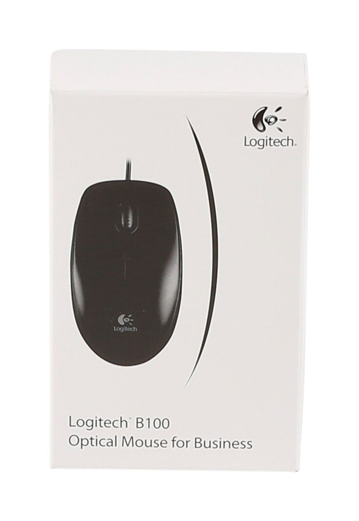 LOGITECH OEM Mouse - B100- USB- Optical- 800DPI- Black