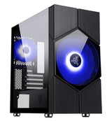 Case VORTEX - Gaming Mini Tower- mATX- 20cm & 12cm ARGB fan- 2xUSB3- Side Panel Temp Glass