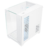 Case DARK CAVE PANO - Gaming Tower- ATX- 4x12cm ARGB fan- 2xUSB3- Type-C- Temp Glass Top- Side & Front Panel- White Edition