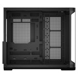 Case DARK CAVE CURVED - Gaming Tower- ATX- 4x12cm ARGB fan- 2xUSB3- Type-C- Curved Temp Glass Side & Front Panel