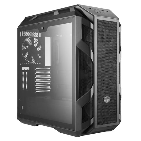 Case MasterCase H500M- 2USB3-Audio I&O-2x 2.5"/3.5"-2x 2.5"-2x 200mm ARGB Front Fans 140mm Rear Fan-Radiator Supp.-NO PSU