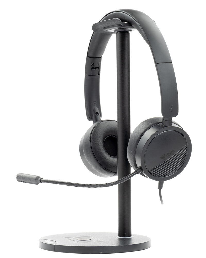 H360 Headset with Microphone - USB- 3.5mm Jack - cont. volume - high audio quality