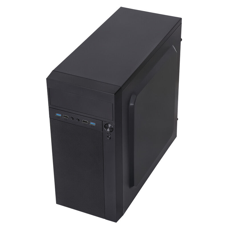 Case THEON - Mini Tower- mATX- PSU 500W- 2xUSB3- Full Black