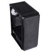 Case SIX TRIANGLE - Gaming Middle Tower- 4x12cm ARGB fan- USB3- Side Panel Temp Glass