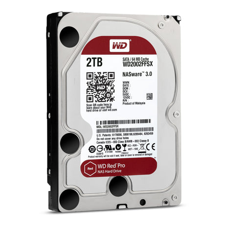 HDD WD Red PRO 3.5" - 2TB- 7200RPM- 64MB