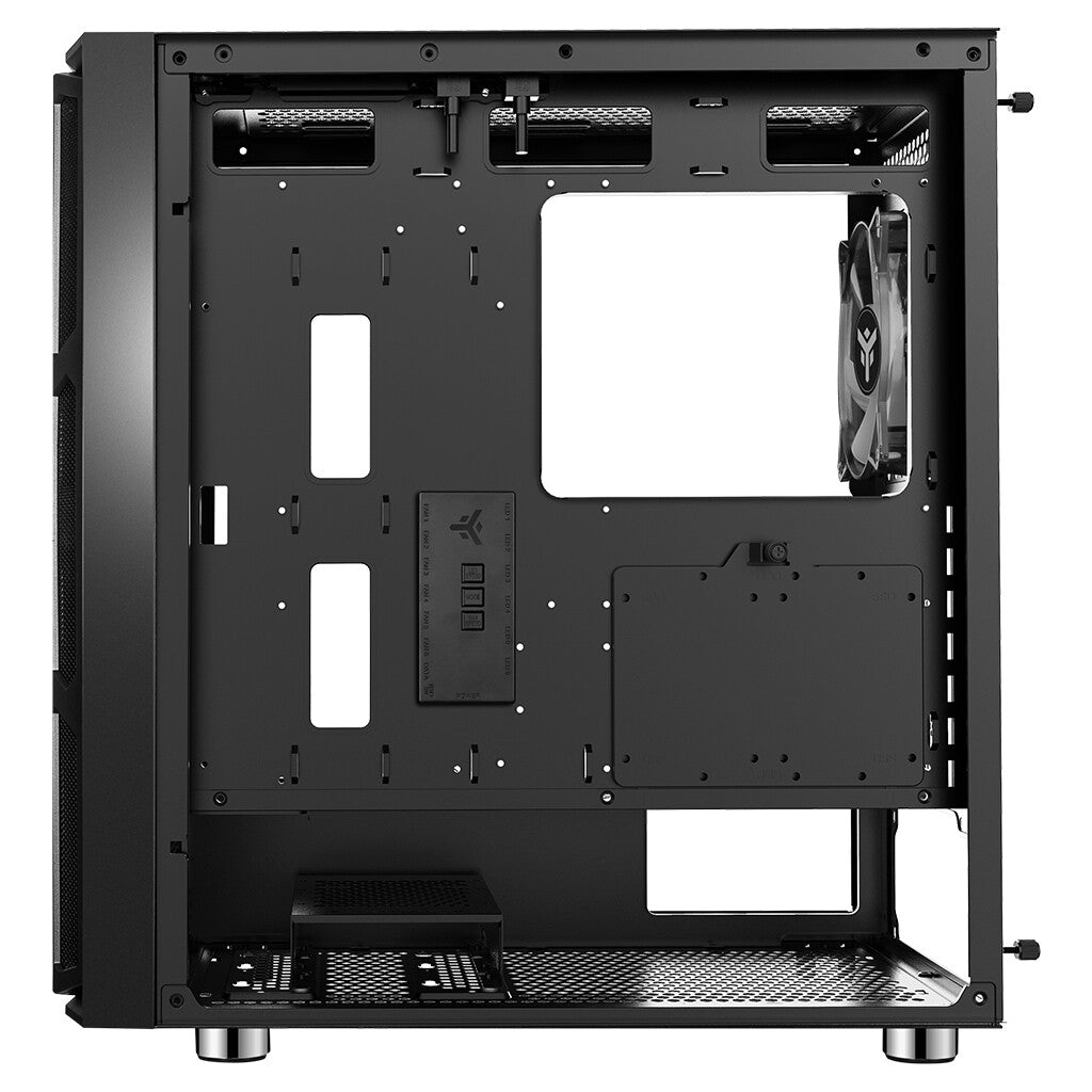 Case MAJES 20 EVO - Gaming Full Tower- 2x20cm ARGB fan- USB3- Front & Side Panel Temp Glass