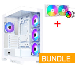 Bundle - Case SHOWBUI 45W con EVOLIQ 240 White