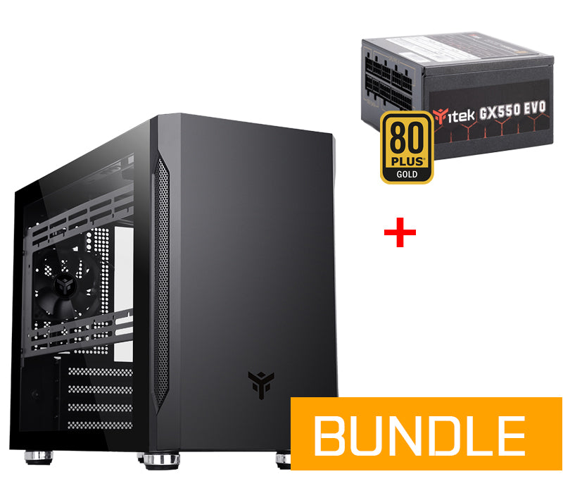 Bundle - Case EVOKE BRO con PSU SFX GX550W EVO