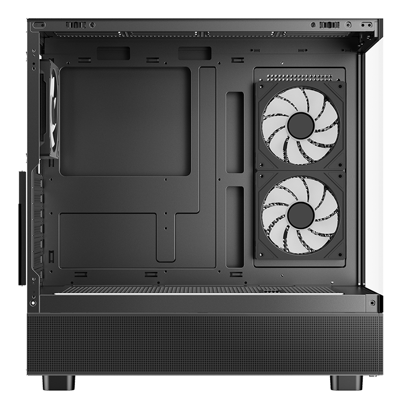 Case SHOWBUI 42B - Gaming Tower- ATX- 3x12cm ARGB fan- 2xUSB3- Type-C- Side & Front Panel Temp Glass