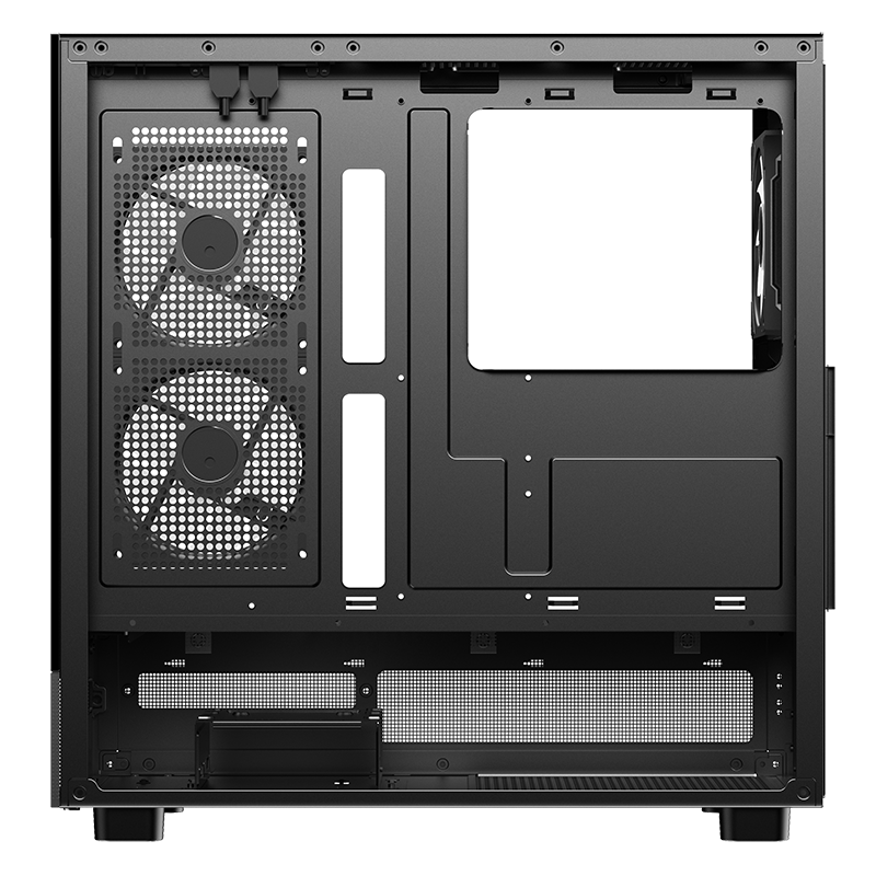 Case SHOWBUI 42B - Gaming Tower- ATX- 3x12cm ARGB fan- 2xUSB3- Type-C- Side & Front Panel Temp Glass