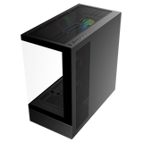 Case SHOWBUI 42B - Gaming Tower- ATX- 3x12cm ARGB fan- 2xUSB3- Type-C- Side & Front Panel Temp Glass