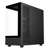Case SHOWBUI 42B - Gaming Tower- ATX- 3x12cm ARGB fan- 2xUSB3- Type-C- Side & Front Panel Temp Glass