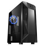 Case THE ROCK EVO - Gaming Middle Tower- USB3- 12cm ARGB fan- Side Panel Temp Glass