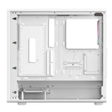 Case MESHCORE 36W - Gaming Tower- ATX- 4x12cm ARGB fan- 2xUSB3- Type-C- Temp Glass Side Panel- White Ed.