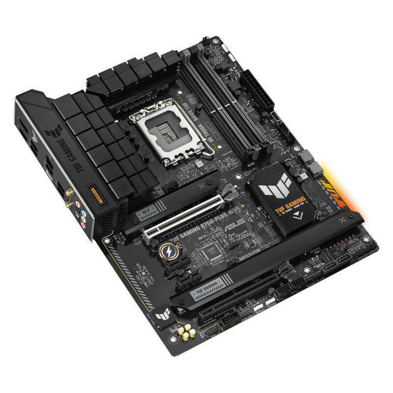 MB Asus 1700 Intel- TUF GAMING B760-PLUS WIFI- PCIe5- 2xPCIe4 M.2- 4xDDR5- DP- HDMI- SATA6- USB3.2 Gen2 & Gen1- ATX