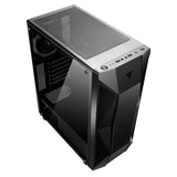 Case THE ROCK EVO - Gaming Middle Tower- USB3- 12cm ARGB fan- Side Panel Temp Glass