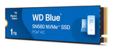 SSD WD BLUE SN580 - 1TB M.2 PCIe Gen4x4 (R4150 - W4150)