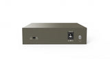 Tenda SWITCH BUSINESS TEG1105P 4 63W - IEEE 802.3/u/x/ab- 802.3af/at- 4xGE(PoE)+1xGE(Data)- output: 58W- Prot Ful 6KV- VLAN