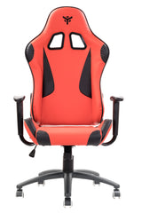 itek Gaming Chair PLAYCOM PM20 - PVC - Double Cushion - Reclining Backrest - Red Black