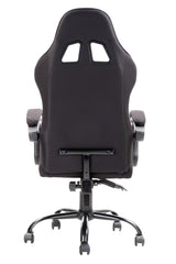 itek Gaming Chair RHOMBUS FF10 - Tessuto- Doppio Cuscino-  Schienale Reclinabile- Nero Nero