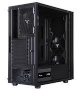 Case SYLENT 03NP - Silent Middle Tower- PSU 500W 80+ Eff.- 2xUSB3- 3x12cm fan- rivest. fonoassorbente