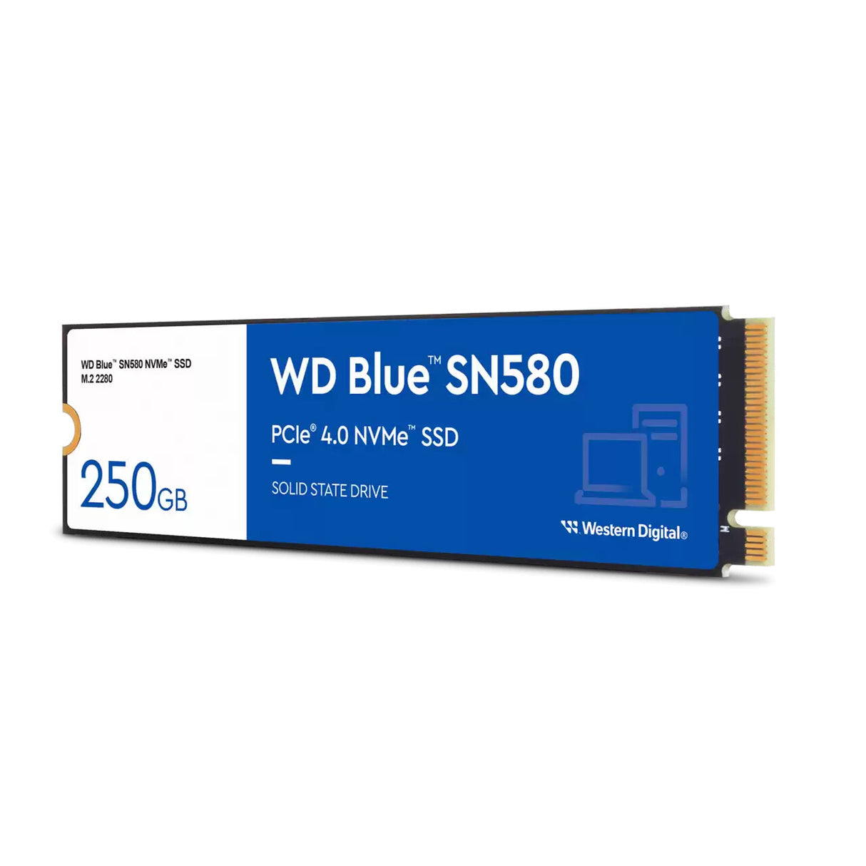 SSD WD BLUE SN580 - 2TB M.2 PCIe Gen4x4 (R4000 - W4000)