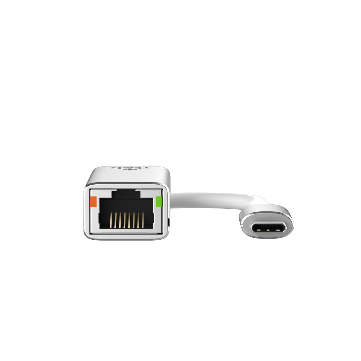 ITEK Adattatore USB-C maschio a RJ45 femmina con LED
