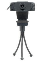 Webcam con Microfono W300 - Full HD- 30FPS- USB- treppiede