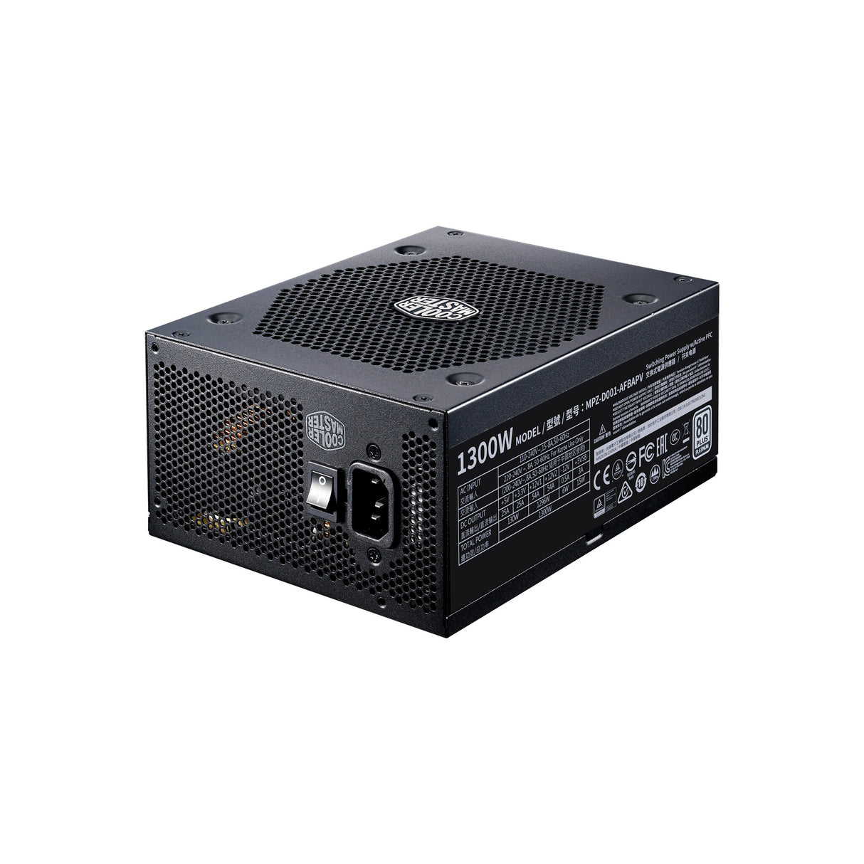 V Platinum 1300W power supply